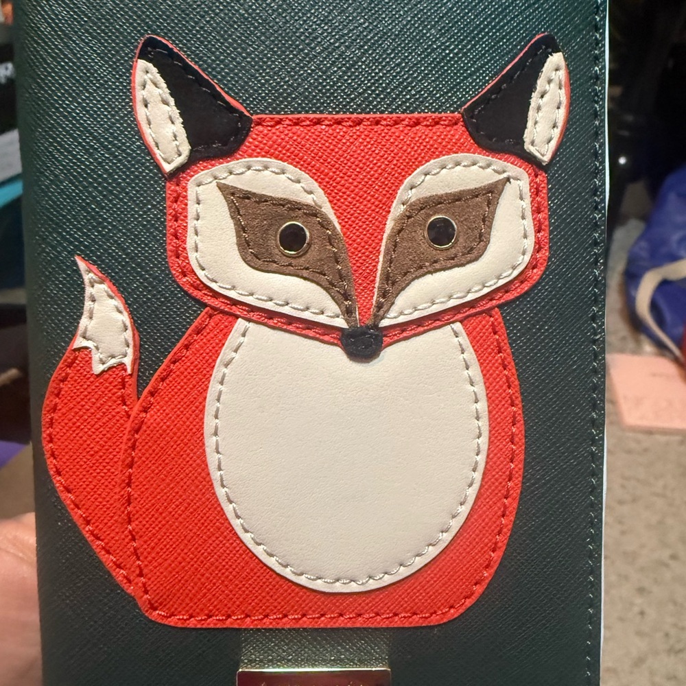 Kate Spade fox , passport and card holder.
